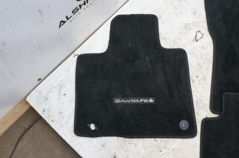 21-23 Hyundai Santa Fe SEL Front Rear Right and Left Side Carpet Floor Mats Set - Alshned Auto Parts
