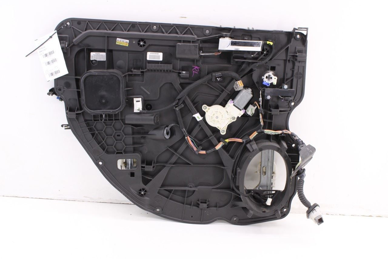 2011-2018 RAM 1500 Laramie Rear Left Door Window Regulator w/ Carrier and Motor - Alshned Auto Parts