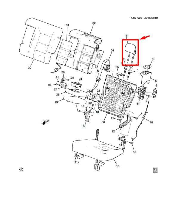 22-24 GMC Terrain Denali Rear Right and Left Side 2nd Row Seat Headrest 84835327 - Alshned Auto Parts