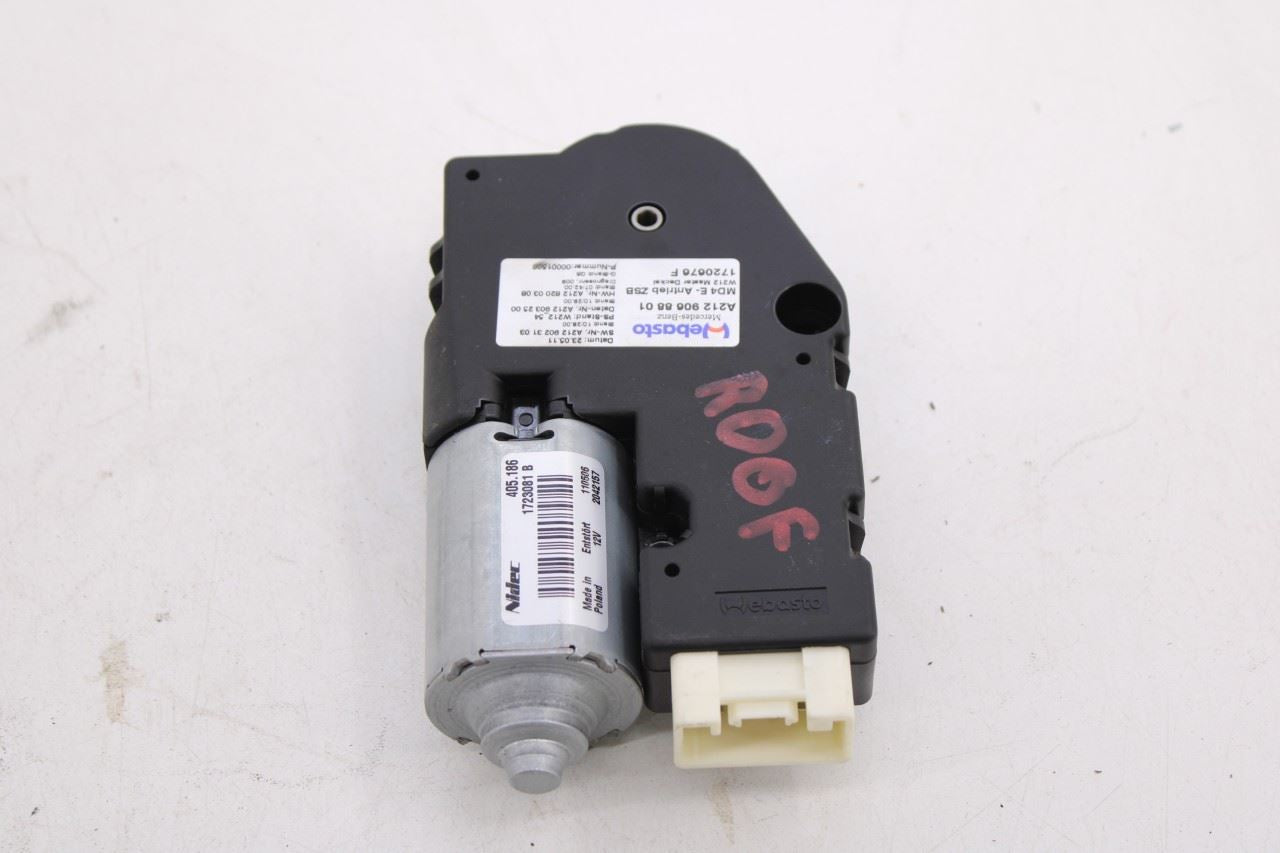 2010-2016 Mercedes-Benz E350 Luxury 4Matic Power Sliding Glass Sunroof Motor Set - Alshned Auto Parts