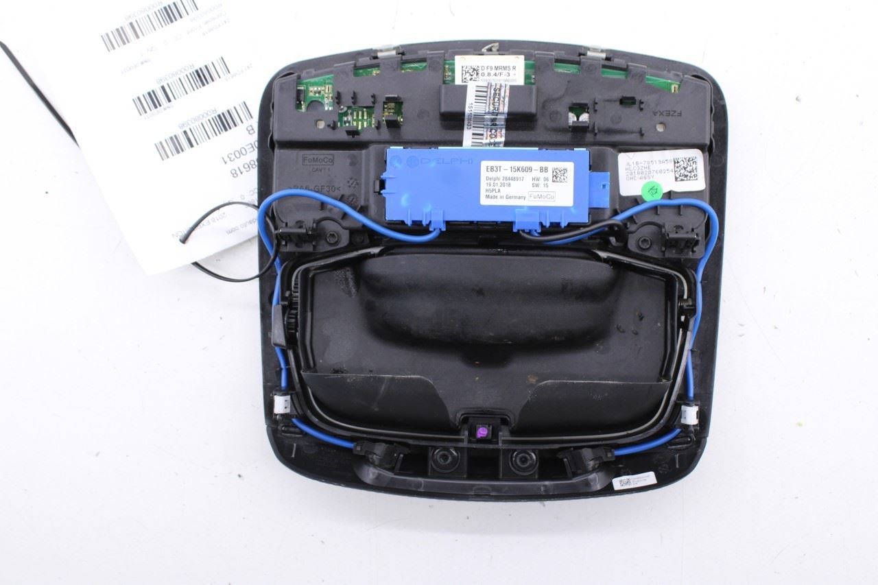 18-20 Ford Expedition Limited Roof Overhead Console Dome Light Lamp JL1B78519A589