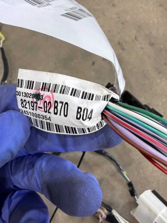 22-24 Toyota Corolla LE Front Right Passenger Side Door Wire Harness 82197-02B702