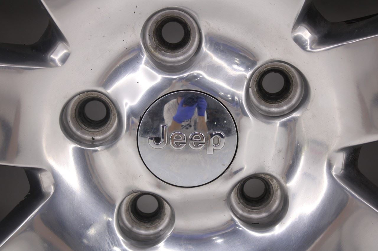 2012-2018 Jeep Wrangler Aluminum Wheel R18x7.5J 7 Spoke 1TK93TRMAB OEM *ReaD*3