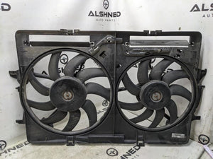2009-16 Audi A4 2.0L Dual Radiator Cooling Fan Motor Assembly 8K0-121-003-M OEM