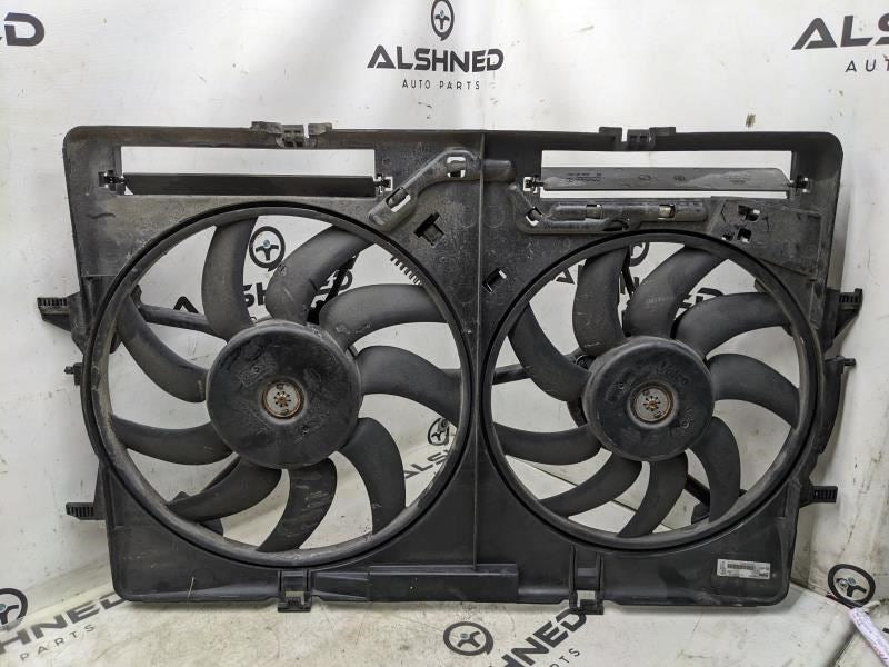 2009-16 Audi A4 2.0L Dual Radiator Cooling Fan Motor Assembly 8K0-121-003-M OEM - Alshned Auto Parts