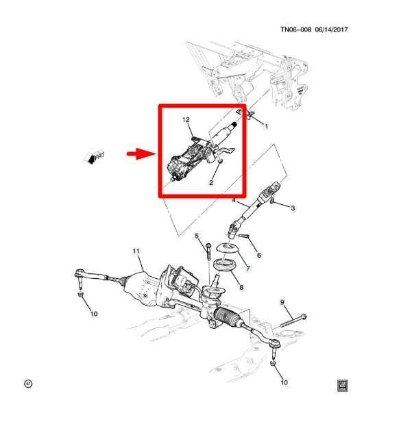 2017-2023 GMC Acadia SLT-1 3.6L AWD Steering Column Assembly 84401500 OEM - Alshned Auto Parts