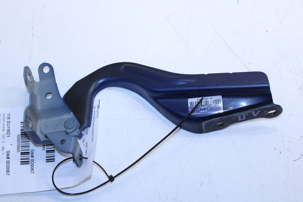 2015-21 Subaru WRX Premium Front Right and Left Side Hood Hinge Set 57260VA0009P - Alshned Auto Parts