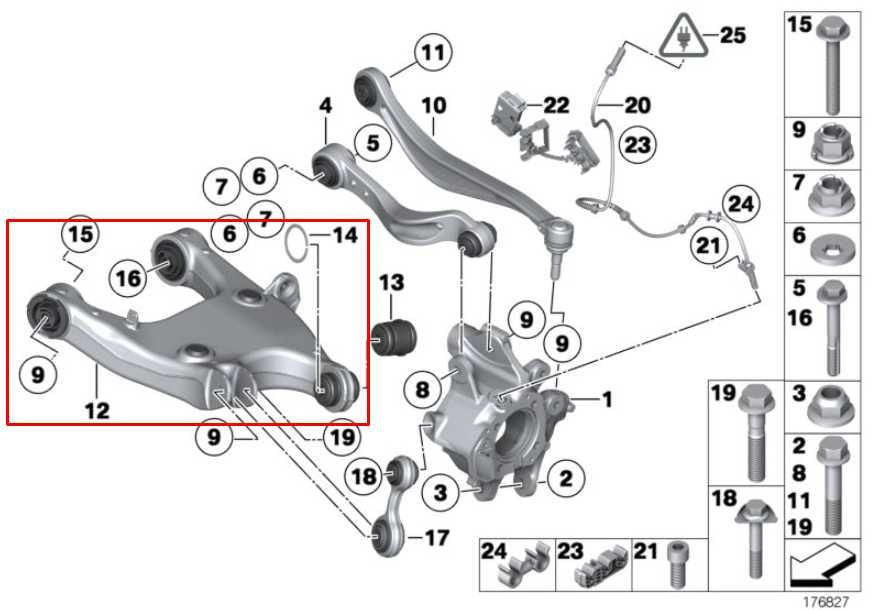2010-15 BMW 750Li xDrive AWD Rear Left Driver Side Lower Control Arm 33326865897 - Alshned Auto Parts