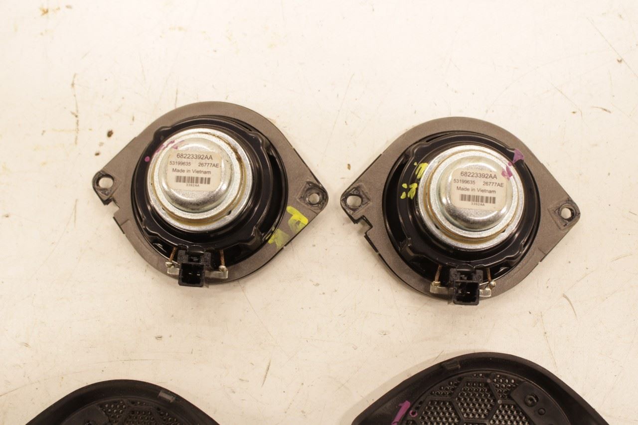 15-26 Jeep Wrangler Sport 2dr Front RH and LH Side Dash Audio Speaker 68223392AA - Alshned Auto Parts
