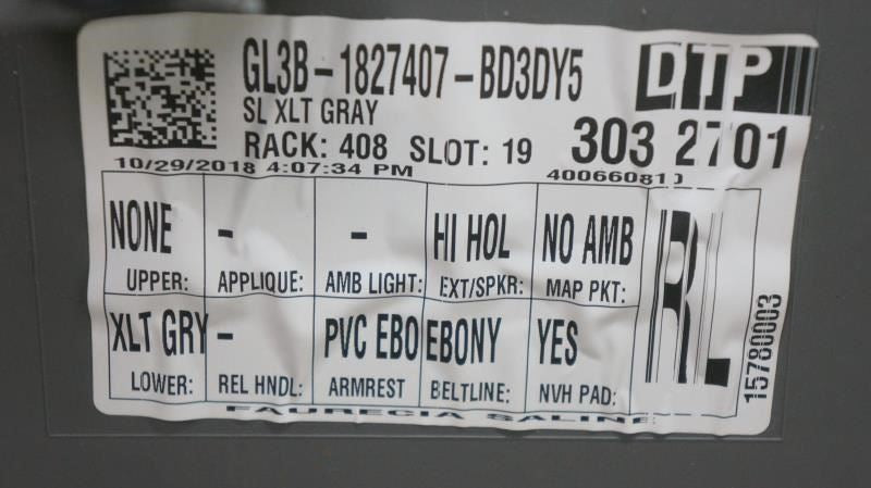 2015-2020 Ford F150 Super Cab Rear Left Side Door Trim Panel GL3B-1827407-BD OEM - Alshned Auto Parts