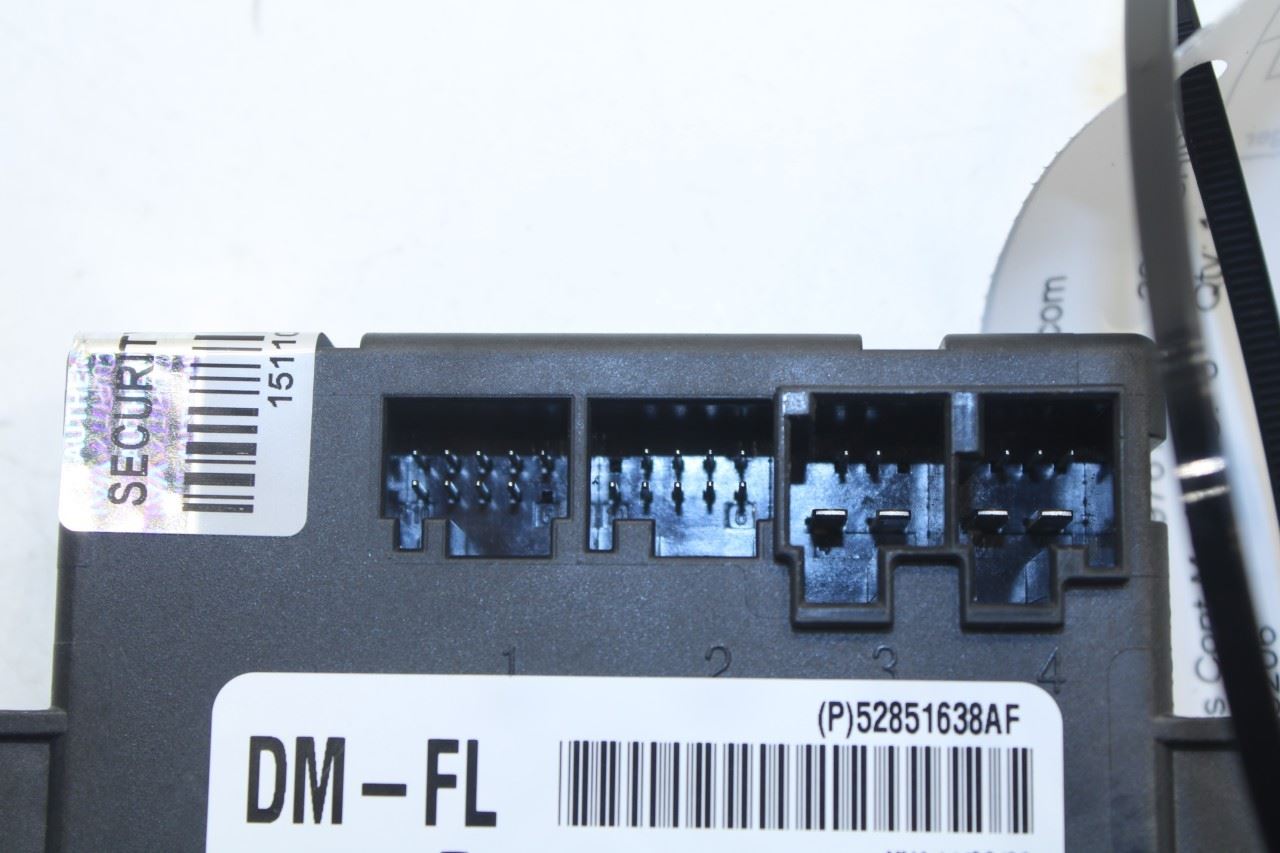 2017-21 Maserati Ghibli 3.0L RWD Front Driver Left Side Door Control Module ECU - Alshned Auto Parts