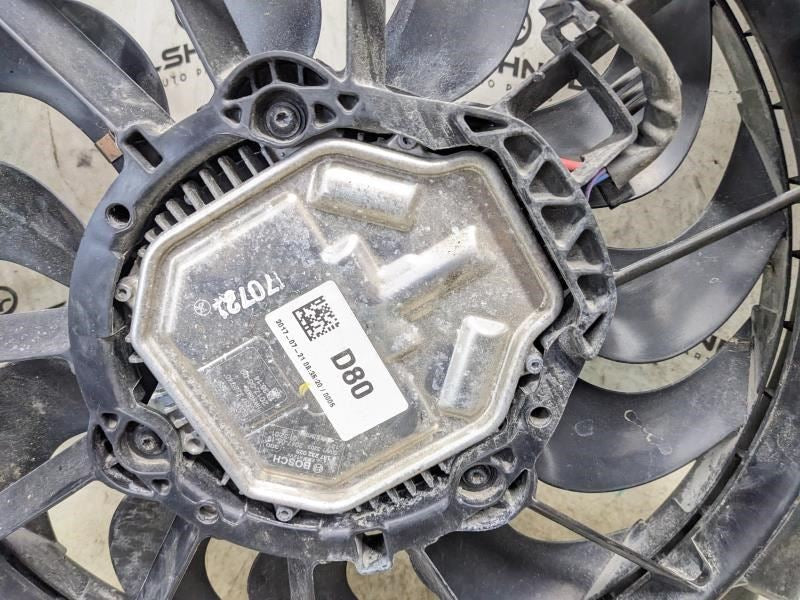 2016-2022 Kia Sportage LH Radiator Cooling Fan Motor Assembly 25350D3100 OEM