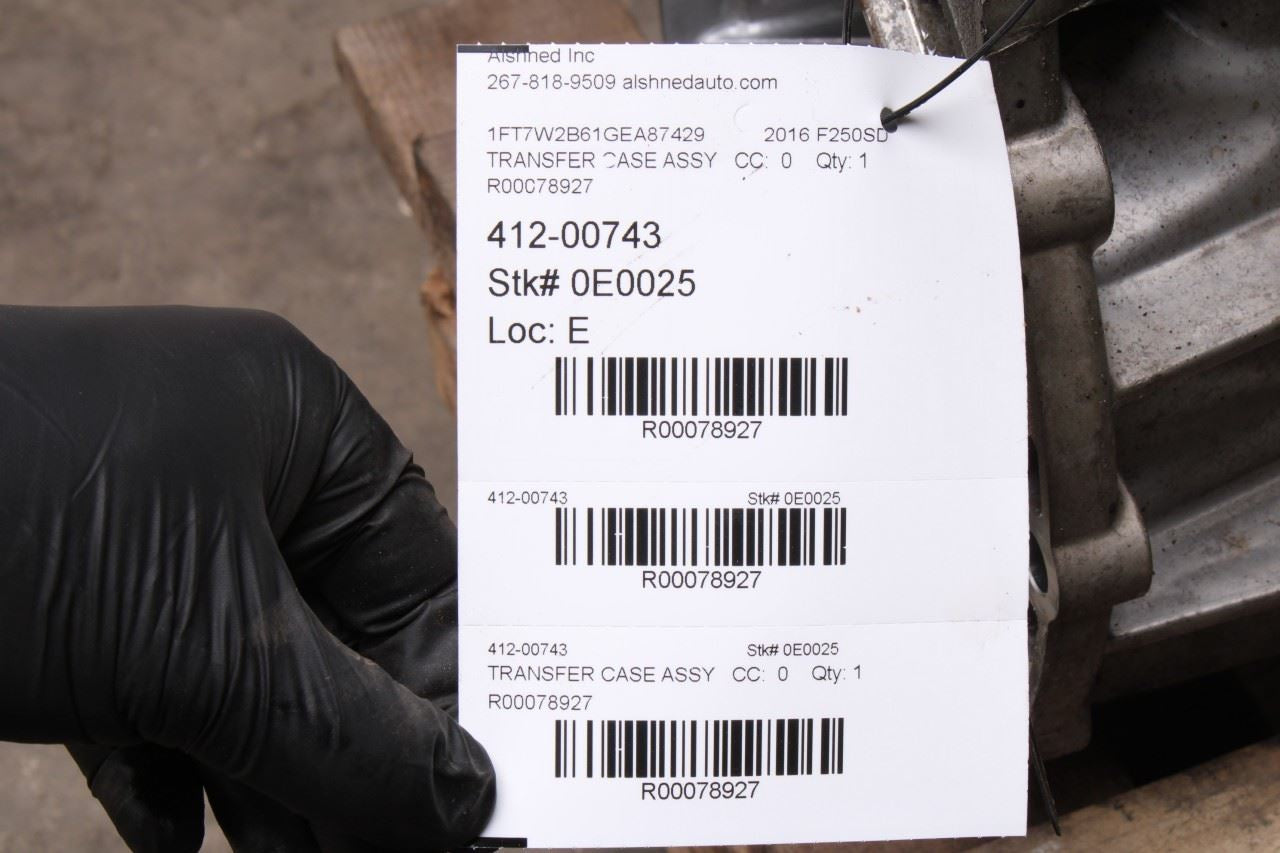 2013-2016 Ford F250 Lariat 6.2L 4WD Transfer Case GC3Z-7A195-H OEM - Alshned Auto Parts