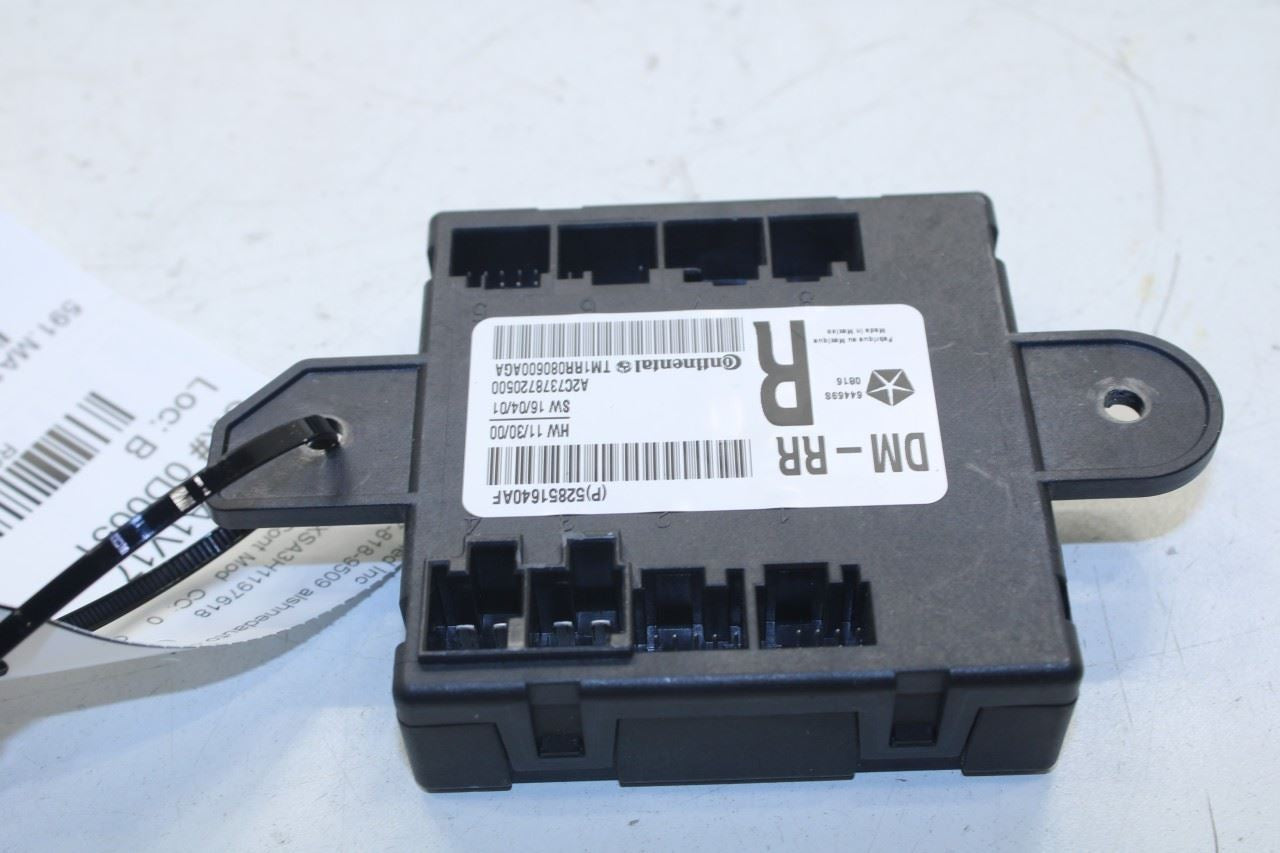 2017-2020 Maserati Ghibli 3.0L Rear Passenger Right Side Door Control Module ECU - Alshned Auto Parts