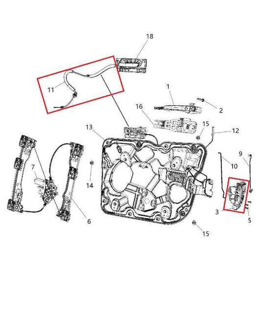 2011-2026 Dodge Durango SXT Front Right Side Door Lock Latch Actuator 4589924AG - Alshned Auto Parts