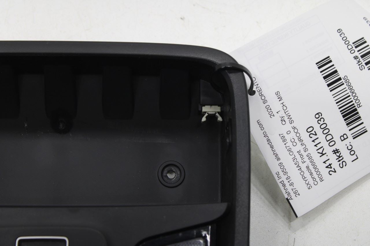 2016-2020 Kia Sorento LX Roof Overhead Console Dome Light Lamp 92800C6010 OEM - Alshned Auto Parts