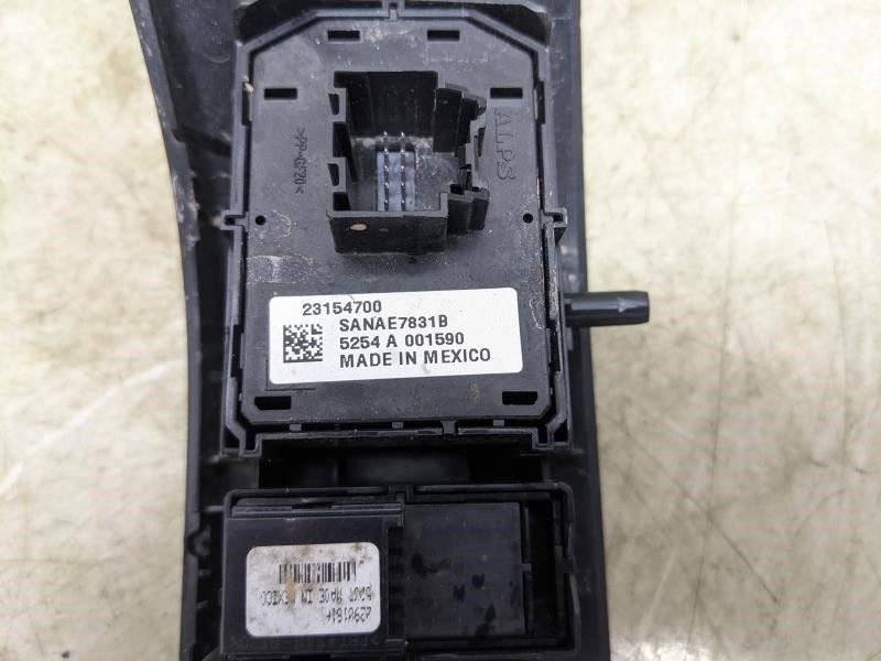 2014-19 Chevrolet Silverado 1500 Front Left Master Power Window Switch 23427098 - Alshned Auto Parts