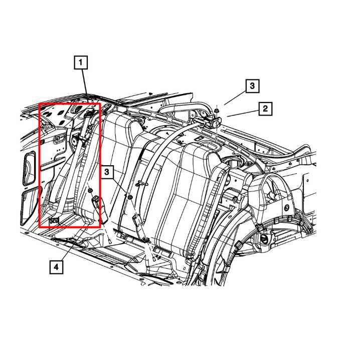 11-14 Dodge Challenger SXT 3.6L Rear Driver LH Side 2nd Row Seat Belt Retractor - Alshned Auto Parts
