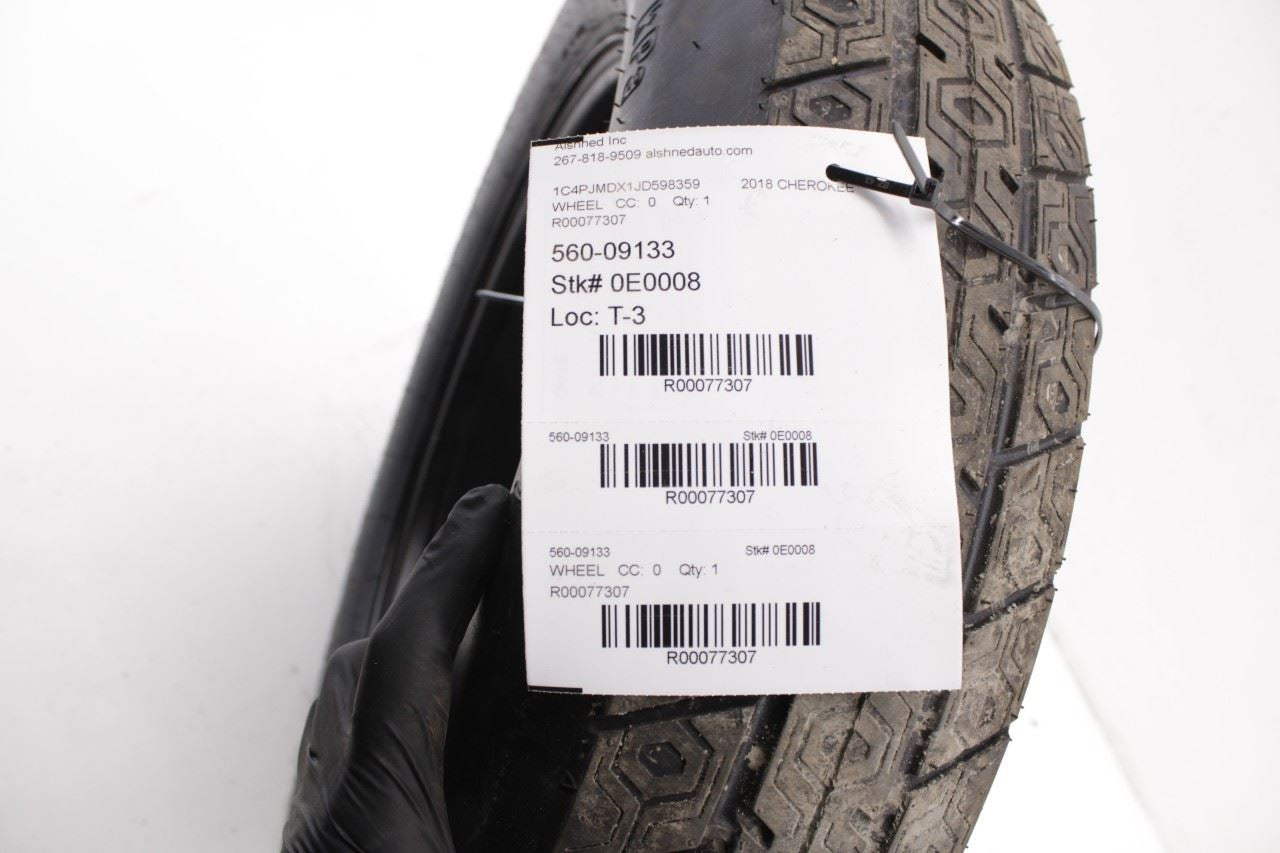 2014-2023 Jeep Cherokee Limited Spare Wheel Tire Goodyear T165/80D17 104M R17x4 - Alshned Auto Parts