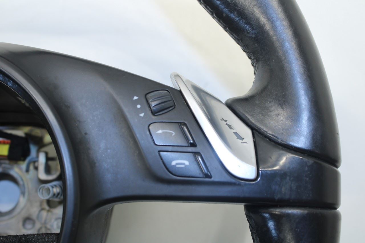 2010-2016 Porsche Panamera 4 3.6L AWD Steering Wheel Leather w/ Control Buttons - Alshned Auto Parts