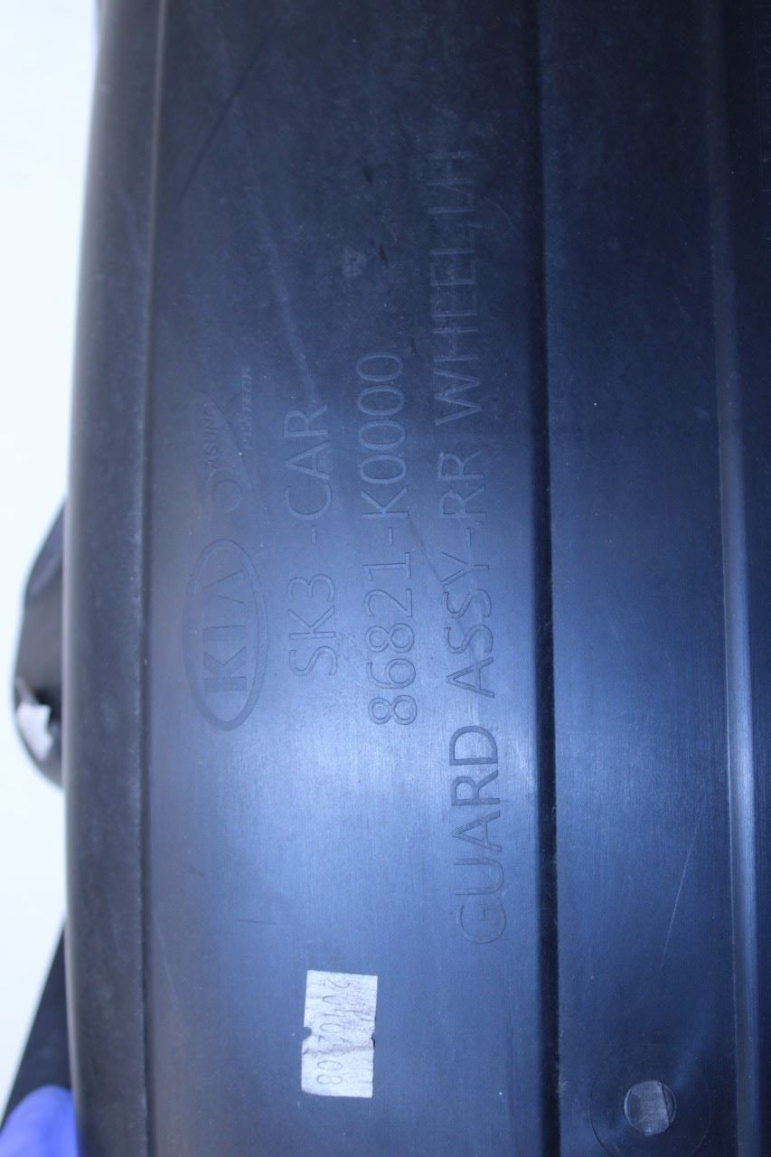 2020-2022 KIA Soul LX Rear Left Side Wheelhouse Liner Splash Shield 86821-K0000 - Alshned Auto Parts