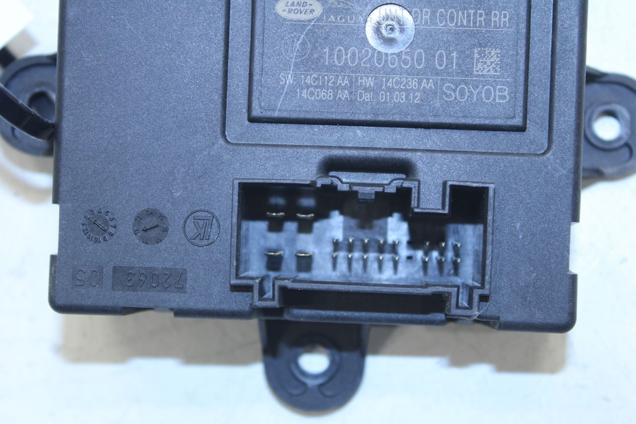 2012-2013 Jaguar XF Portfolio RR LH Side Door Control Module BH42-14D620-AA OEM - Alshned Auto Parts