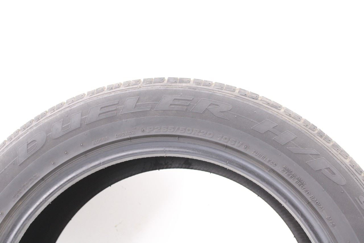 2021 Tire Bridgestone Dueler H/P 265/50R20 106V R78763 - Alshned Auto Parts