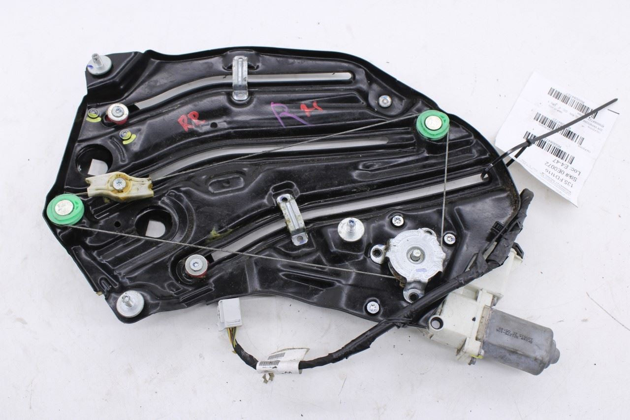 2015-2023 Ford Mustang Conv Rear Right Side Quarter Window Regulator w/ Motor6