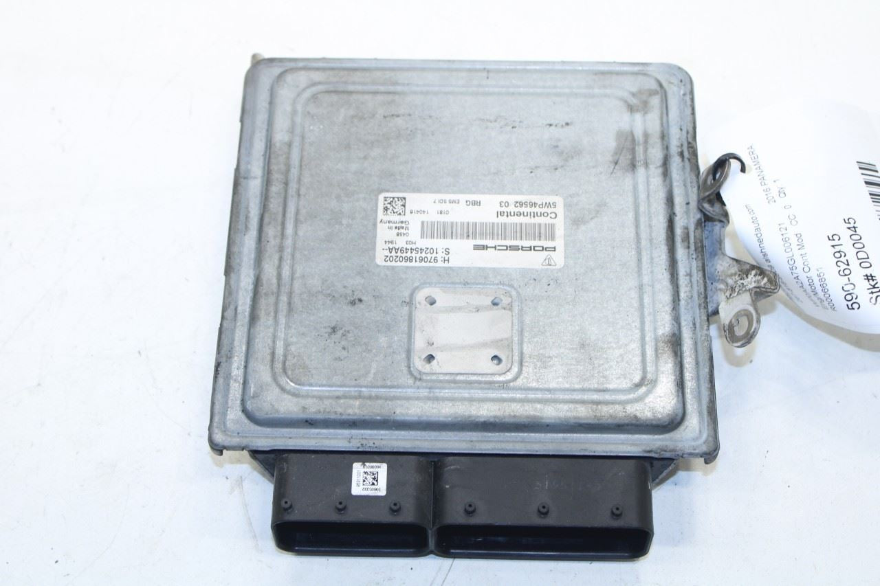 2014-16 Porsche Panamera 4 Engine Computer Control Module ECU ECM 970-618-602-024
