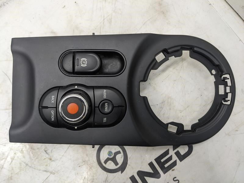 16-17 Mini Cooper Clubman Center Console Shifter Trim w/ Multi Switch Controller5
