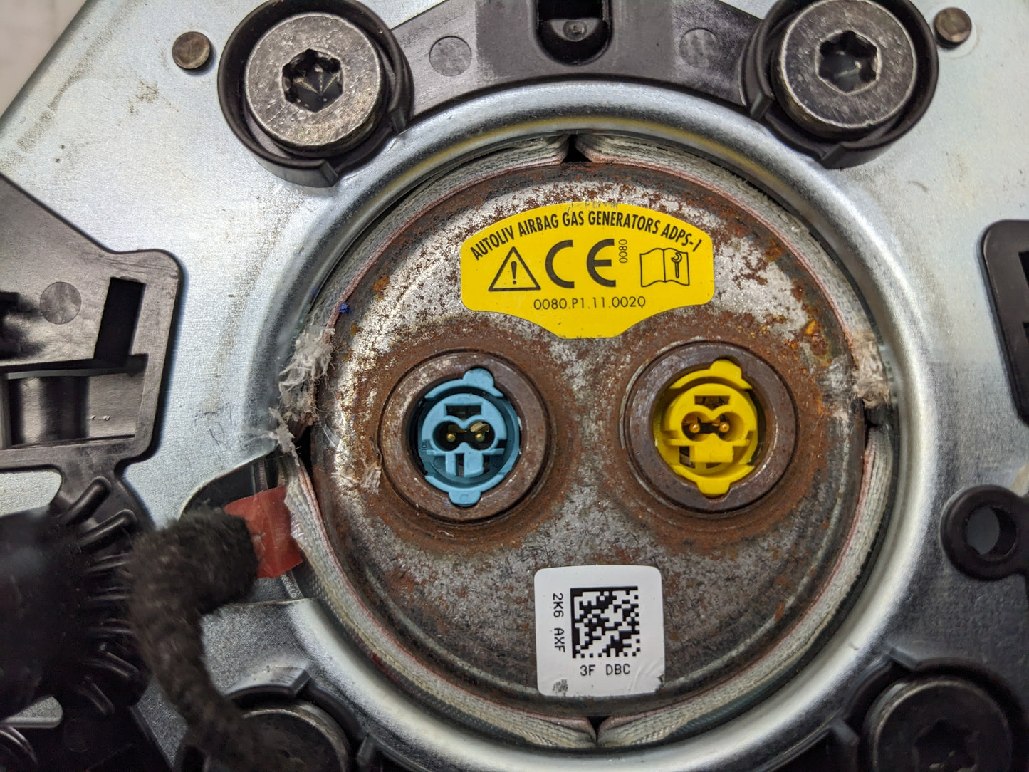 2019-2023 Ram 1500 Big Horn Steering Wheel Driver Air Bag 6BK151XLAF OEM - Alshned Auto Parts