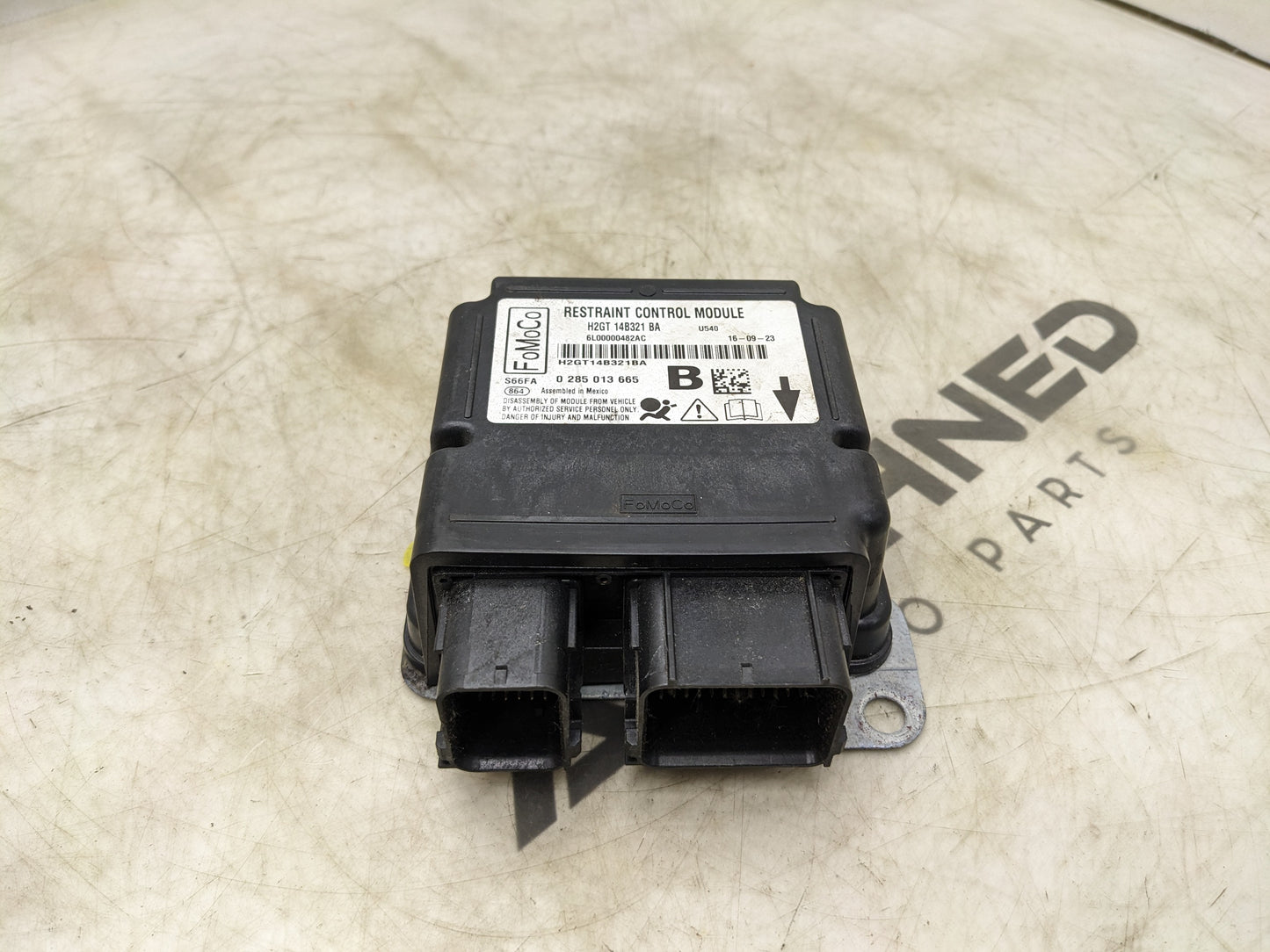 2017-2018 Lincoln MKX Air Bag Restraint Control Module H2GT-14B321-BA OEM - Alshned Auto Parts