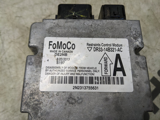 2014 Ford Mustang GT Air bag SRS Restraints Control Module DR33-14B321-AC OEM - Alshned Auto Parts