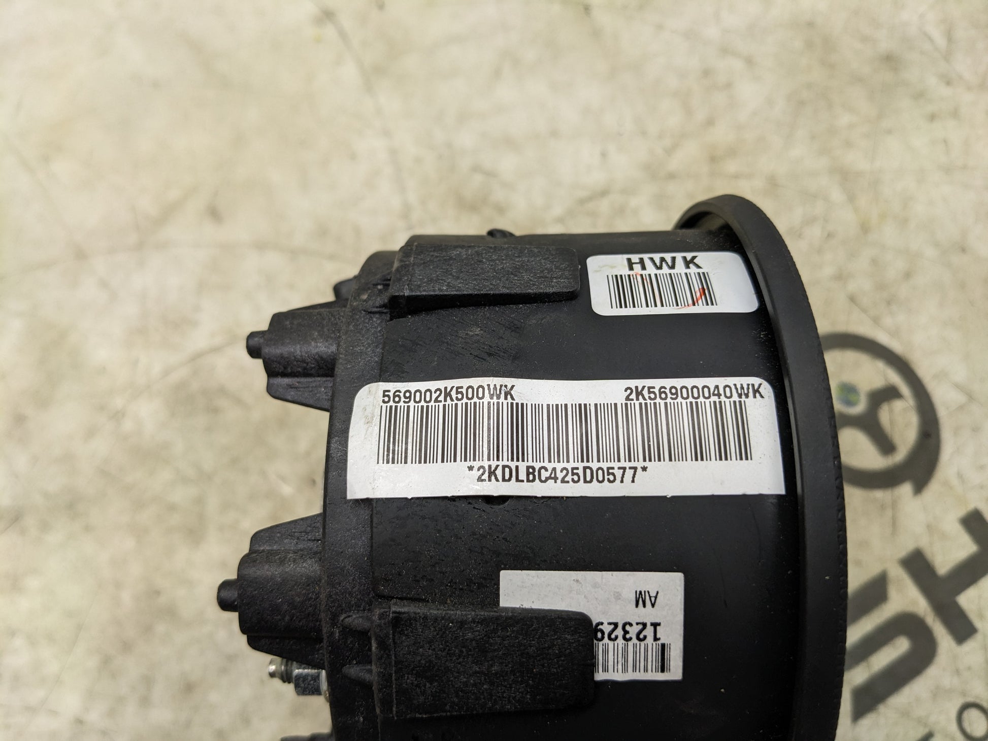 2012 Kia Soul Left Driver Steering Wheel Air Bag 56900-2K500WK OEM - Alshned Auto Parts