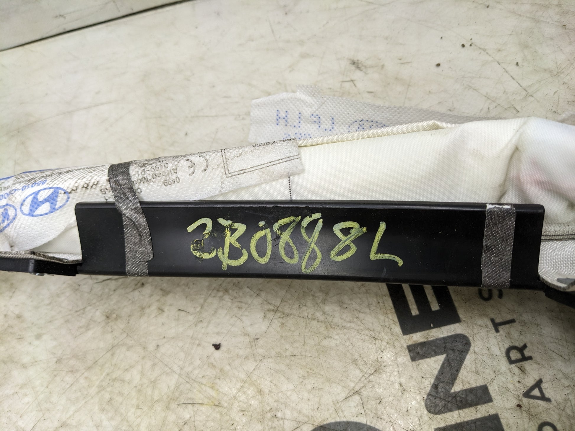 2015-2017 Hyundai Sonata Left Side Roof Inflator Curtain Air Bag 85010-C2000 OEM - Alshned Auto Parts