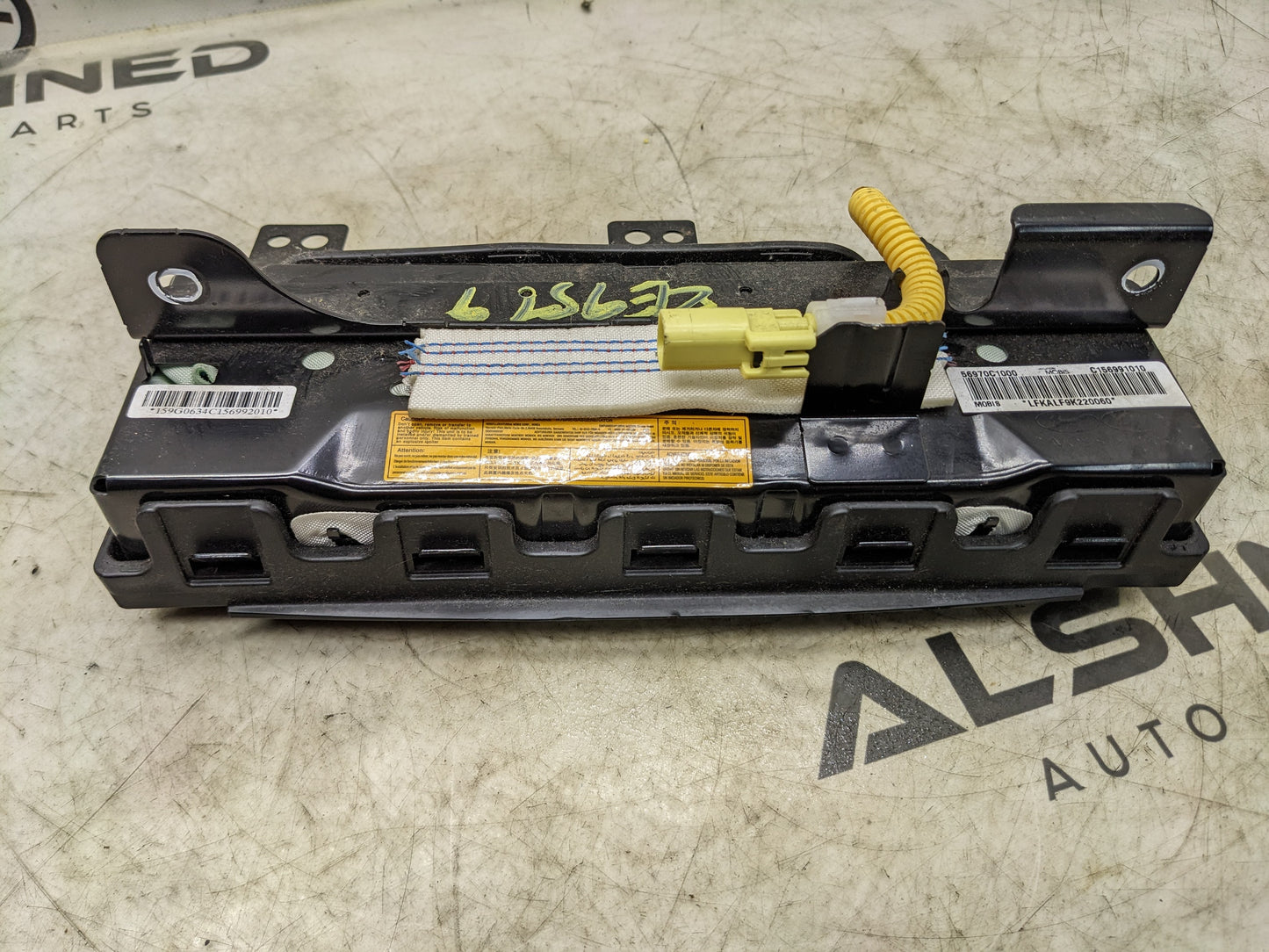 2016-17 Hyundai Sonata Dash Lower Knee Air Bag Inflator Module 56970-C1000 OEM - Alshned Auto Parts