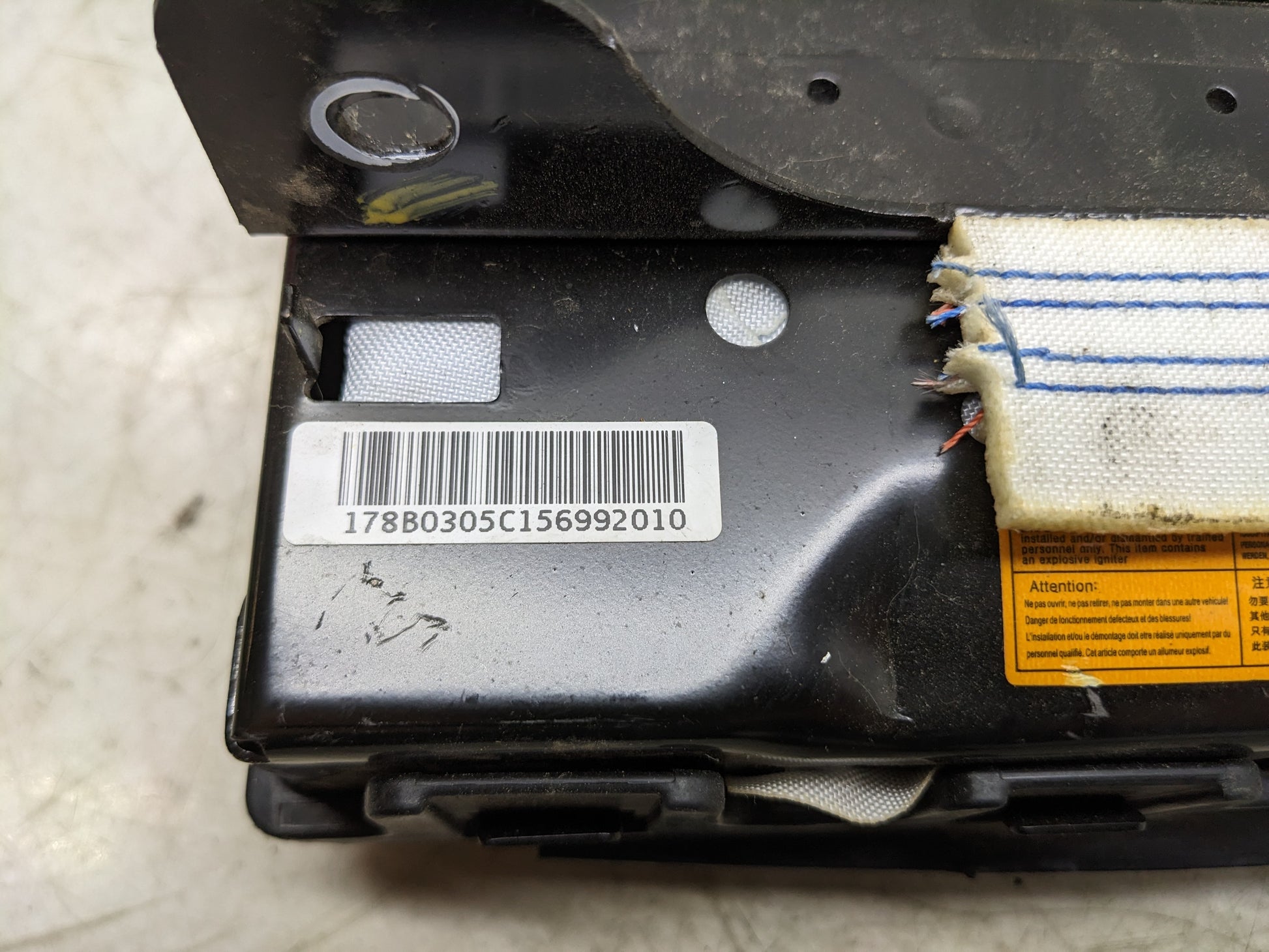 2015-2018 Hyundai Sonata Knee Air Bag Inflator Module 56970-C2000 OEM - Alshned Auto Parts