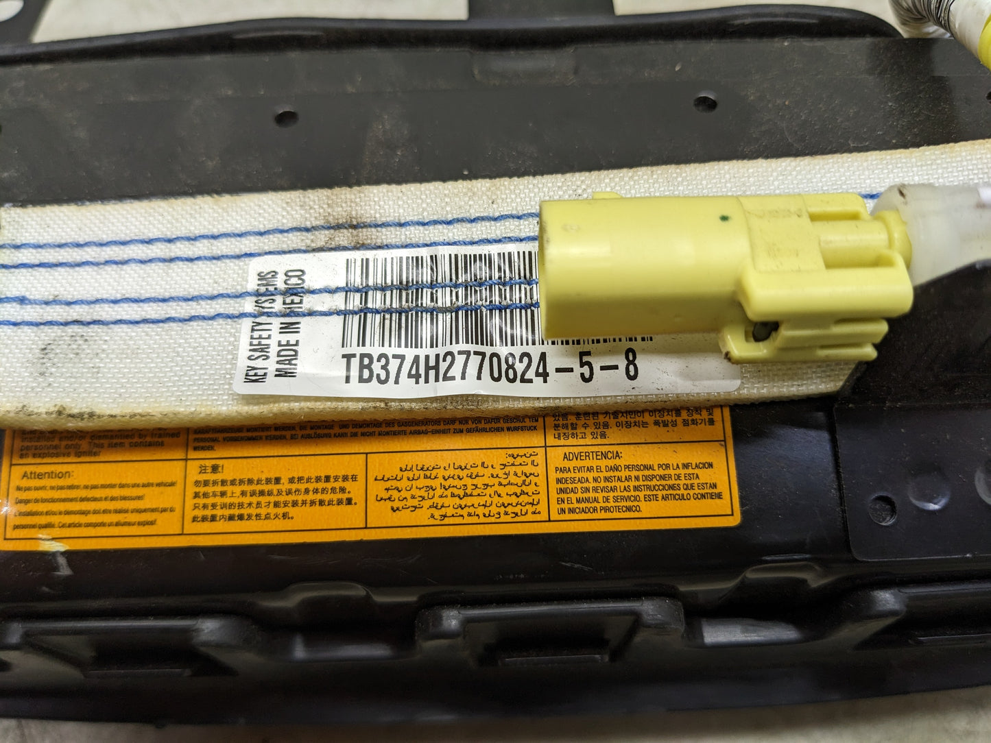 2015-2018 Hyundai Sonata Knee Air Bag Inflator Module 56970-C2000 OEM - Alshned Auto Parts