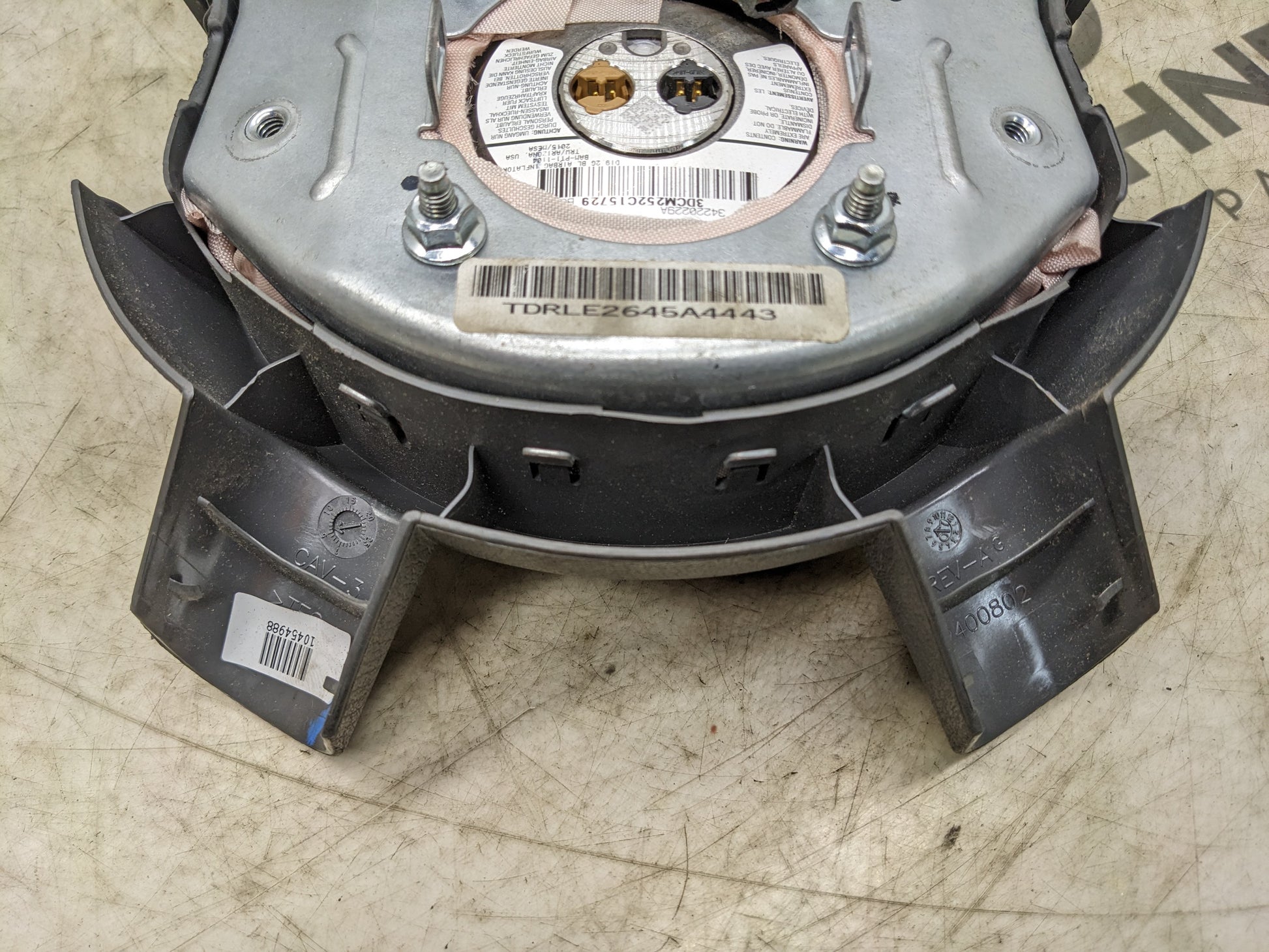 2005-2010 Dodge Ram 1500 Left Driver Steering Wheel Air Bag CBXZP811AA OEM - Alshned Auto Parts