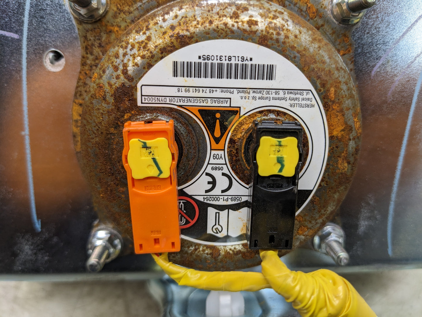 2014-2018 Toyota Corolla Dash Passenger Air Bag Inflator Module 73960-02170 OEM - Alshned Auto Parts