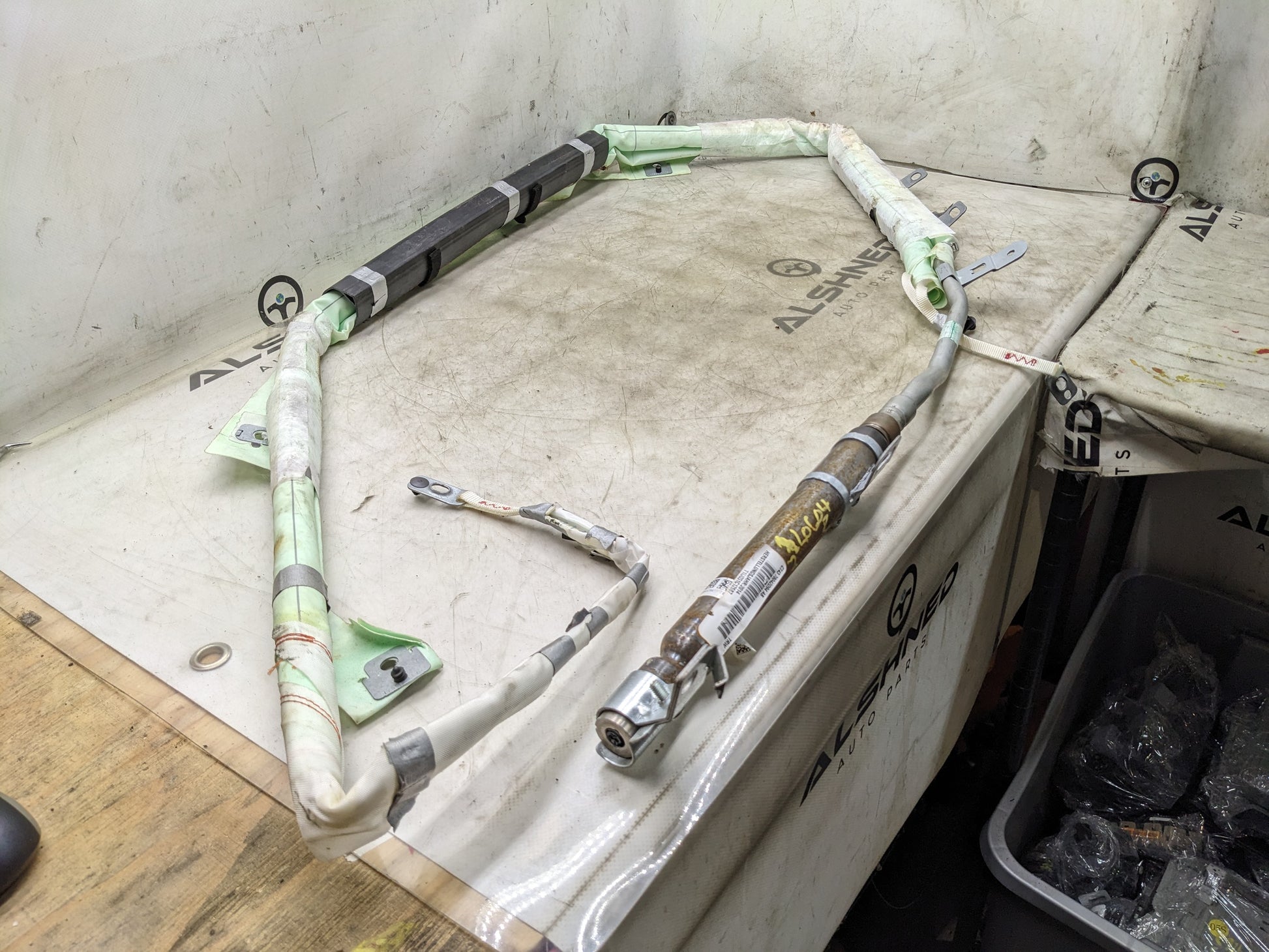 2011-2014 Ford Edge Right Side Roof Inflator Curtain Air Bag CT43-78042D94-AB OEM - Alshned Auto Parts