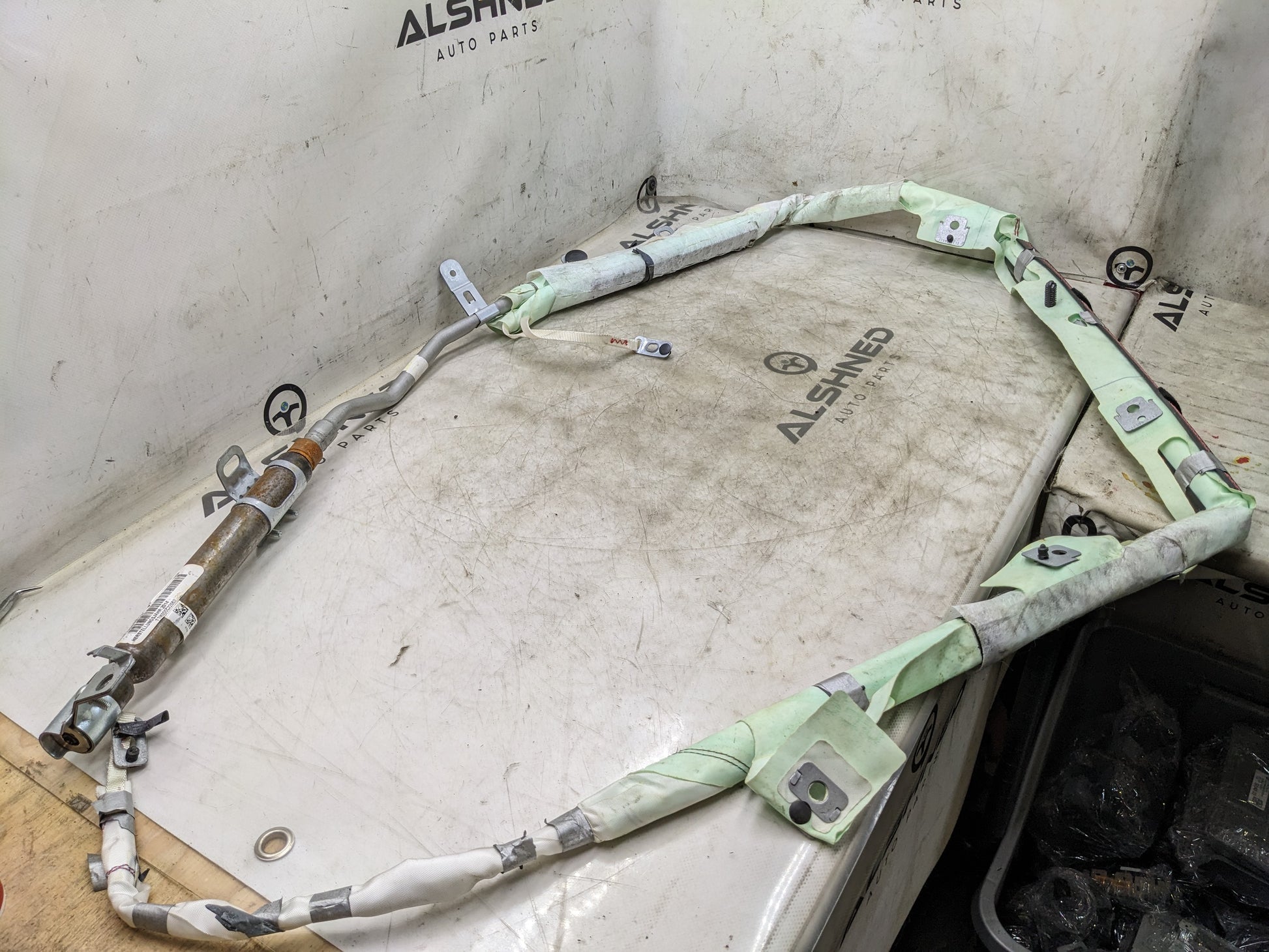 2011-2014 Ford Edge Left Side Roof Inflator Curtain Air Bag CT43-78042D95-AB OEM - Alshned Auto Parts