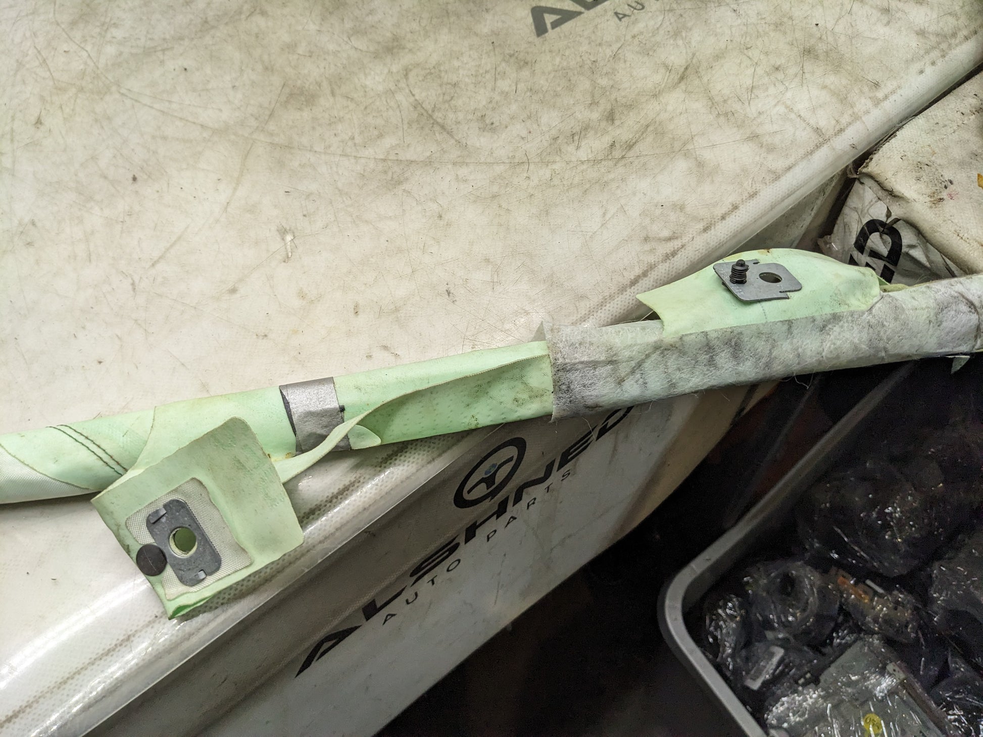 2011-2014 Ford Edge Left Side Roof Inflator Curtain Air Bag CT43-78042D95-AB OEM - Alshned Auto Parts