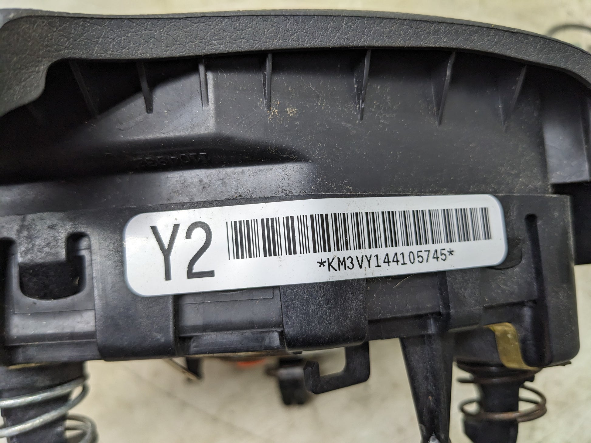 2014-2016 Nissan Versa Note Left Driver Steering Wheel Air Bag 98510-3VY8A OEM - Alshned Auto Parts