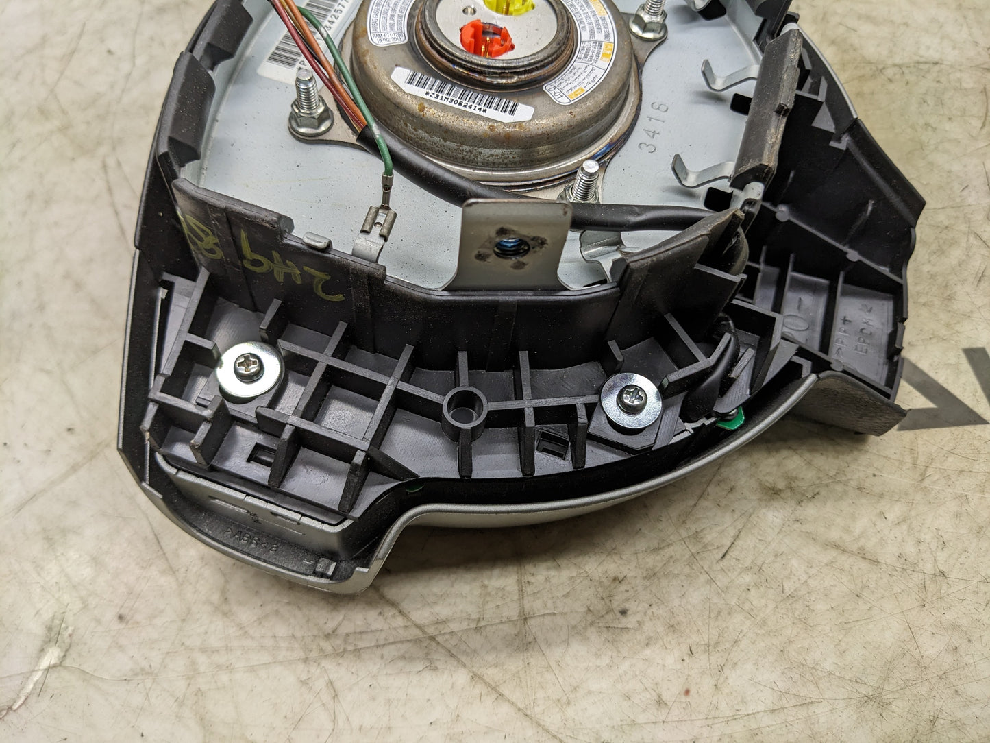 2008-2015 Nissan Rogue Left Driver Steering Wheel Air Bag K8510-JM10A OEM - Alshned Auto Parts