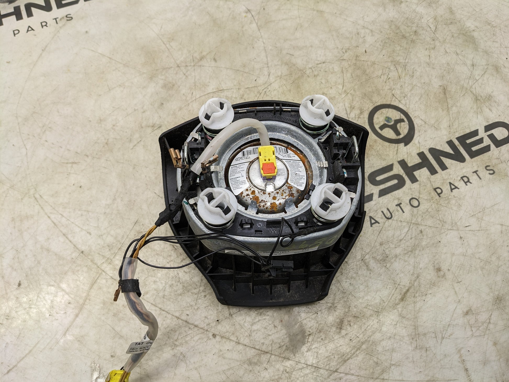 2010-2018 Volkswagen Jetta Left Driver Steering Wheel Air Bag 1KM880201F81U OEM - Alshned Auto Parts