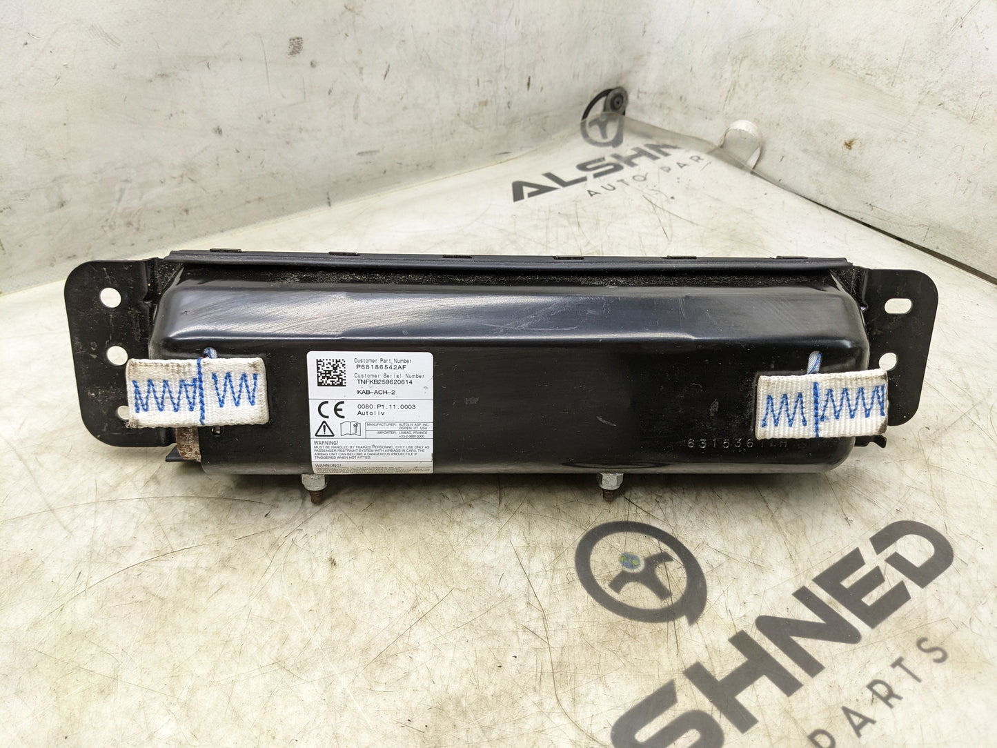 2017-2023 Chrysler Pacifica Front Left Lower Dash Knee Airbag 68186542AF OEM - Alshned Auto Parts