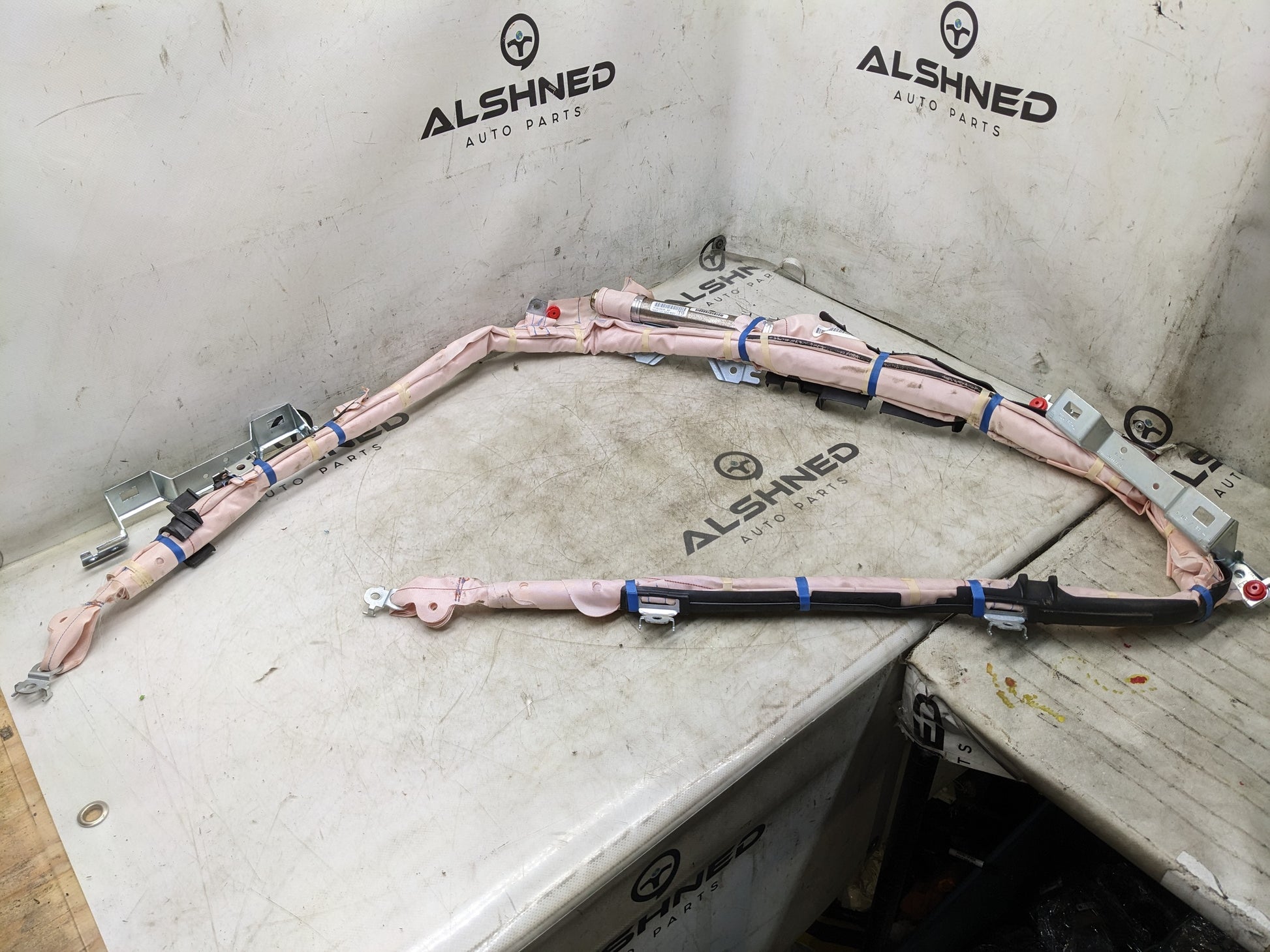 2013-17 Honda Accord Left Side Roof Inflator Curtain Air Bag 78850-T2A-A812-M103 OEM - Alshned Auto Parts