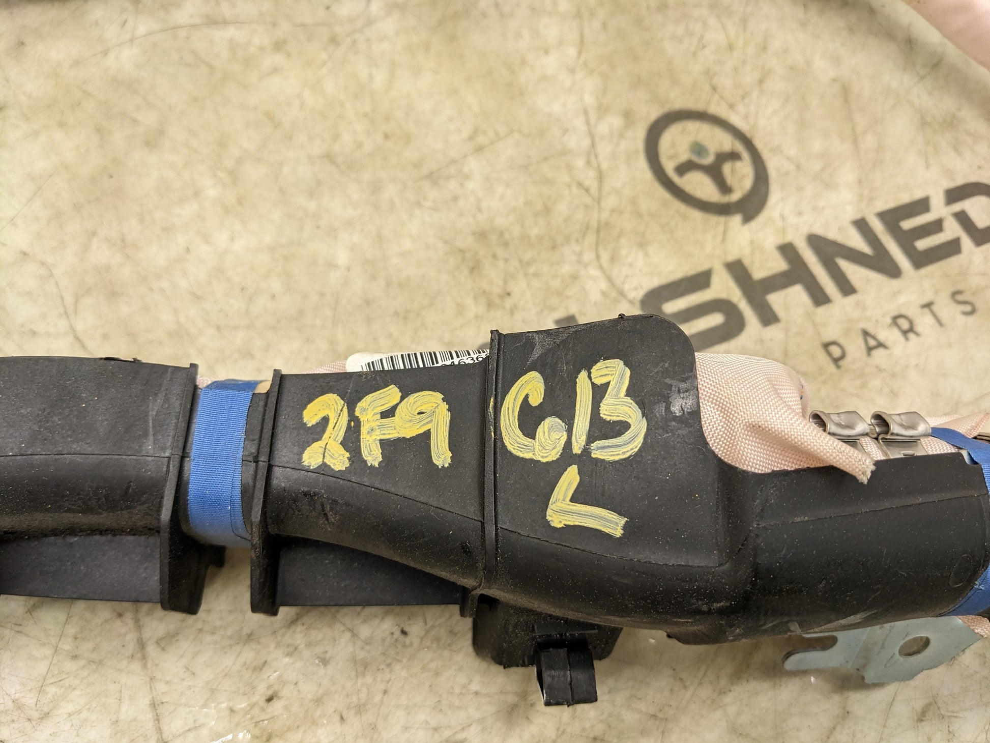 2013-17 Honda Accord Left Side Roof Inflator Curtain Air Bag 78850-T2A-A812-M103 OEM - Alshned Auto Parts