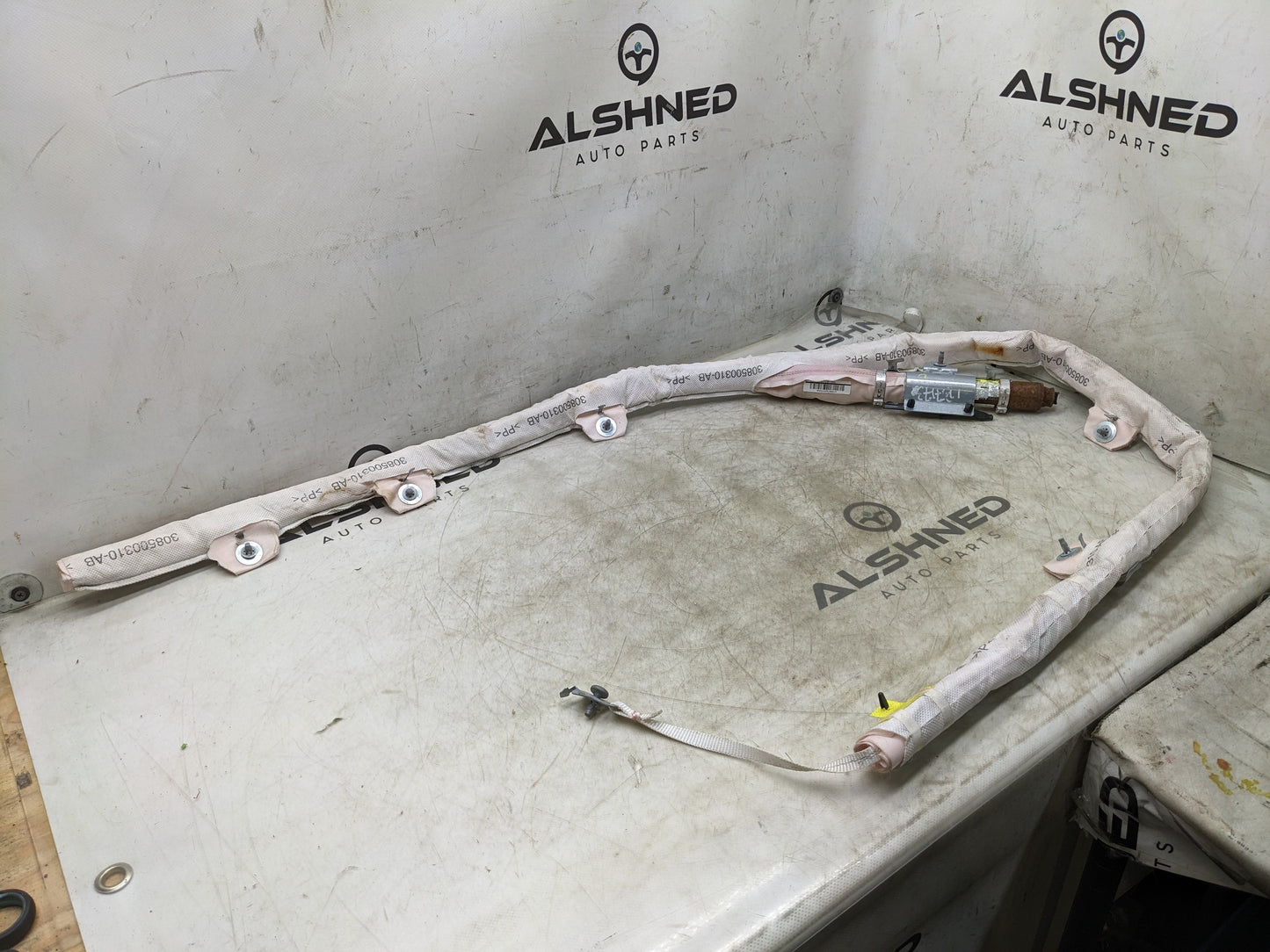 2017-2020 Jaguar XE Left Side Roof Inflator Curtain Air Bag T4N16129 OEM - Alshned Auto Parts